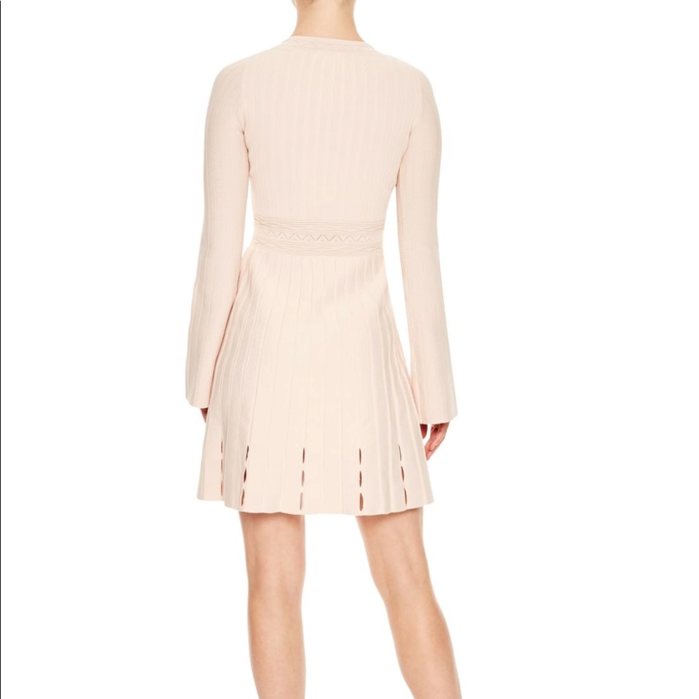Sandro trumpet sleeve knit dress 36 (XS) - Picture 2 of 6